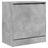 Sapateira 60x34x63,5 cm Derivados de Madeira Cinzento Cimento