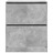 Sapateira 80x34x96,5 cm Derivados de Madeira Cinzento Cimento