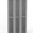 Cacifos Metálicos Portas de Acrílico Triplo 6 Cacifos 1900x900x500mm Cinza