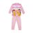 Pijama Infantil Princesses Disney Cor de Rosa 24 Meses