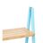 Prateleira de Casa de Banho Azul Natural Bambu Madeira de Pinho 40,3 X 81,5 X 30 cm