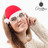 Óculos com Chapéu de Pai Natal Christmas Planet