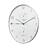 Relógio De Parede Alumínio 27x4x34.5 cm