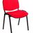 Cadeiras de Escritório Visitante 4 Pés Montada Vermelho Madrid Empilhável