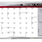 Quadro Branco Planificação Magnético 45x60cm Mensal