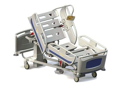 Camas Hospitalares Matrix T60 2185x958x380mm C/ Comando de Paciente, 5º Roda e Alarme