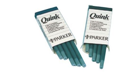 Cartucho de Tinta Quink Parker Preto 5 Unidades