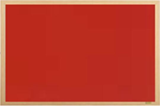 Quadro de Feltro com Moldura em Madeira 45x60cm Prime Earth-it Carvalho Vermelho
