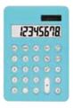 Calculadora Electrónica 8 Dígitos Azul A4