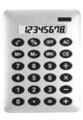 Calculadora Electrónica 8 Dígitos Branco A4