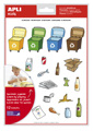 Etiquetas Autocolantes Reciclagem Removíveis 12f