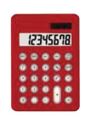 Calculadora Electrónica 8 Dígitos Vermelho A4