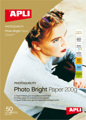 Papel Fotografico Photobright Glossy A3 - 200 Grs 50 Folhas Apli