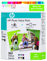 Tinteiro HP Photosmart Séries - 363 (pack 6 + Papel)