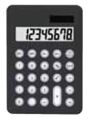 Calculadora Electrónica 8 Dígitos Preto A4