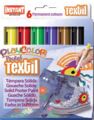 Guache Sólido Playcolor Têxtil Pocket 6 Unid